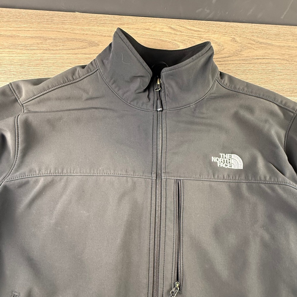 The North Face Mens Apex Bionic WindWall Softshell Jacket Dark Gray XXL Outdoor